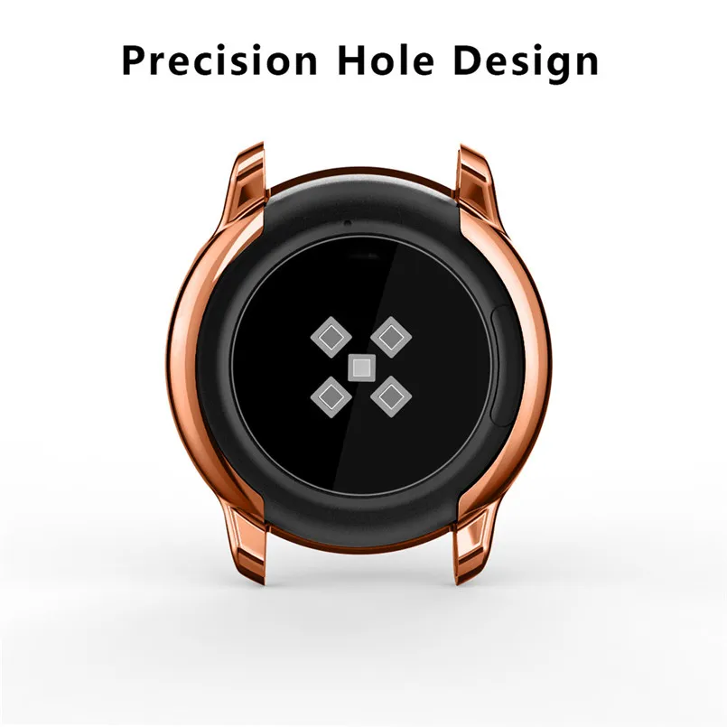 Fashion TPU Case Cover Ultra-thin Plating Soft TPU Protection Case Cover For Samsung Galaxy Watch Active 40mm 40AP301