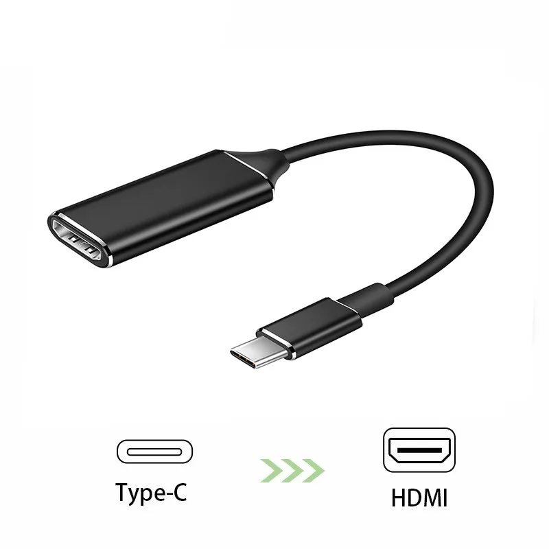 

USB Type C to HDMI Adapter USB 3.1 USB-C to HDMI Adapter Male to Female Converter For MacBook2016 Huawei Matebook Smasung S8