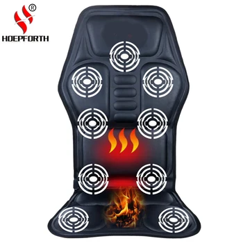 

Heated Back Neck Massage Massage Relaxation Seat Topper Car Home Office Seat Massager Heat Vibrate Cushion Chair