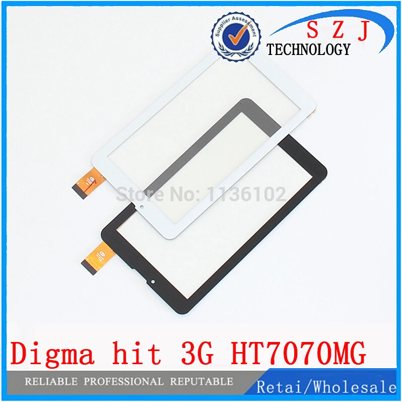 Original 7 inch Digma Hit 3G ht7070mg Tablet Touch screen panel Digitizer Glass Sensor Replacement Free Shipping 7 9 inch tablet pc screen for autel maxisys mini ms905 touch screen panel digitizer sensor replacement free shipping