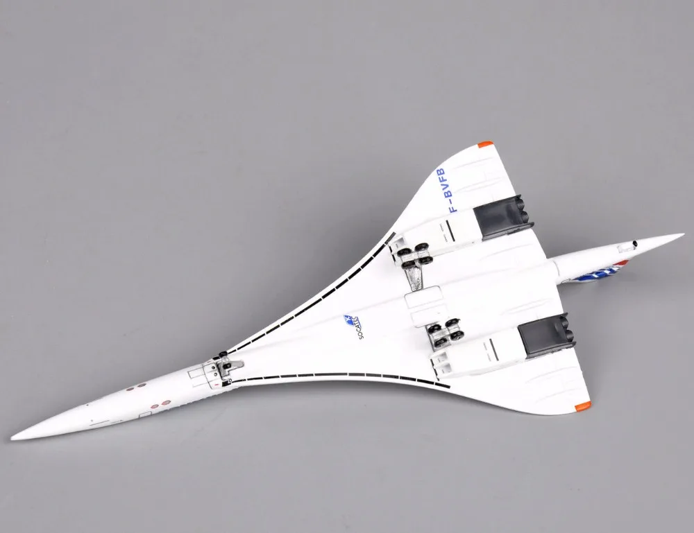 Дети самолет игрушки Concorde 1:400 весы Air Франция 1976-2003 литые под давлением металлические транспортные средства белый мини самолет для детей подарок