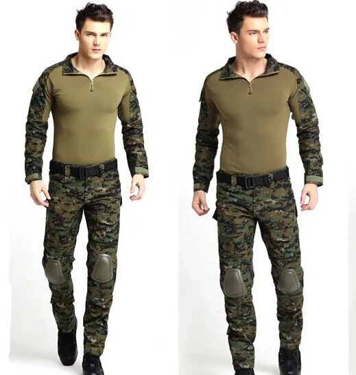 

MULTICAM Gen3 G3 Combat Frog Suit Shirt & Pants US Army Military Airsoft Uniform