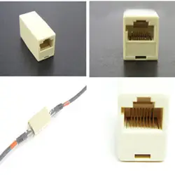 Портативный кабель Столяр RJ45 сетевой адаптер Ethernet LAN разъем муфты Extender Plug Лидер продаж