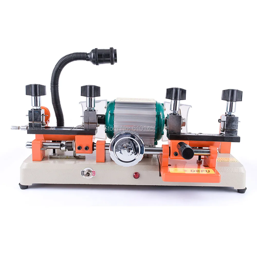 Double head 110v/60hz defu 238BS horizontal key cutting machine for USA