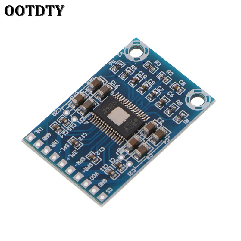 OOTDTY DC 12V 24V Mini TPA3116D2 2x50W Плата цифрового усилителя мощности аудио класса D Amp |