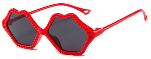Очки детские брендовые модные детские солнцезащитные очки с полигоном для мальчиков и девочек милые Солнцезащитные очки стаканы детские очки - Цвет линз: Color 1