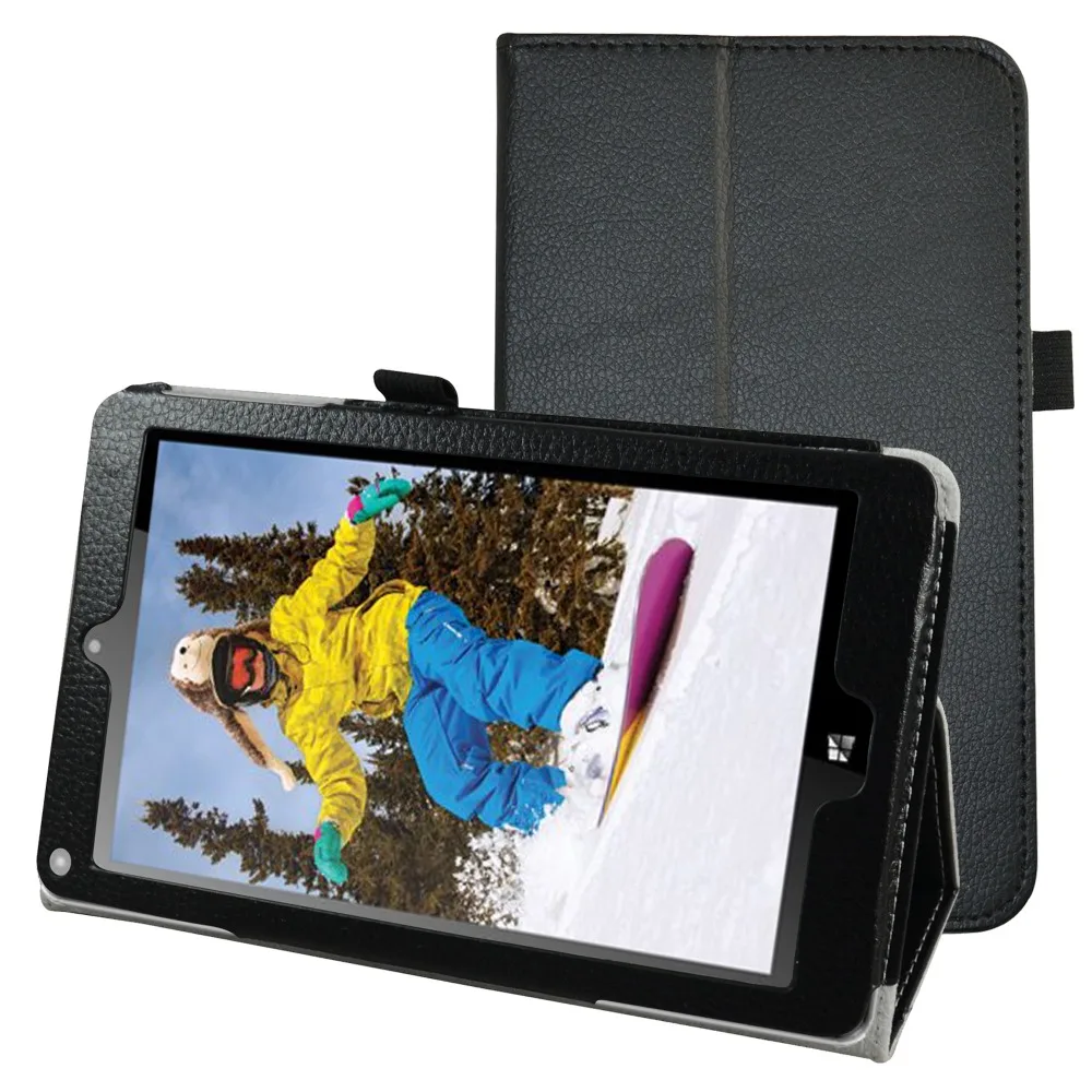 New Folio Stand Cover Flip PU Leather Shockproof Case For
