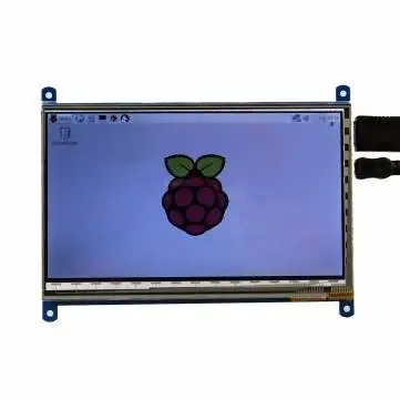 7 дюймов 1024x600 TFT LCD HDMI емкостный сенсорный дисплей с акриловым кронштейном для Raspberry Pi 4B/3B/2B/B Plus