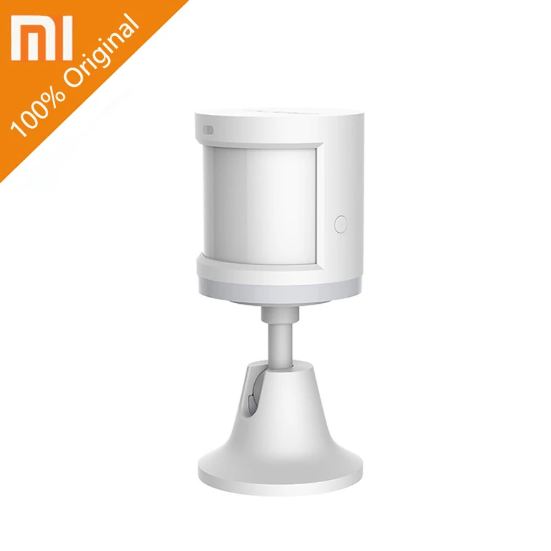 

Xiaomi Aqara Human Body Sensor ZigBee Wireless Connection Light Intensity Sensors Mi home APP Control Work with Xiaomi Gateway 2