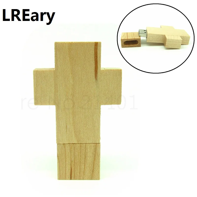 

Wooden Cross USB Flash drive 4GB 16GB 8GB 32GB God Bless Jesus shines pen drive flash disk memory stick real capacity u disk