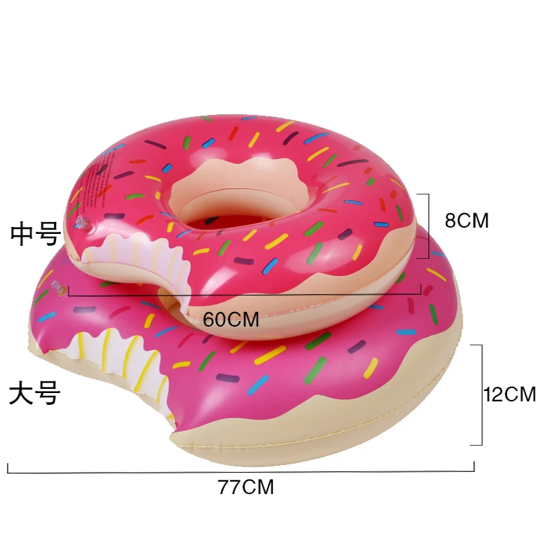Pikaalafan пончик утолщение Плавание кольцо взрослых надувные Плавание ming кольцо для взрослых и детей подмышками кольцо большой Размеры