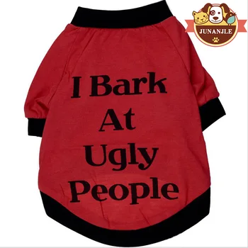 

Fashion I Bark Dog Cotton Two-legged Pet Clothes Shirt Sweater Dogs Chihuahua Soft Vest Pet Supplies Vest Jacket Accessories