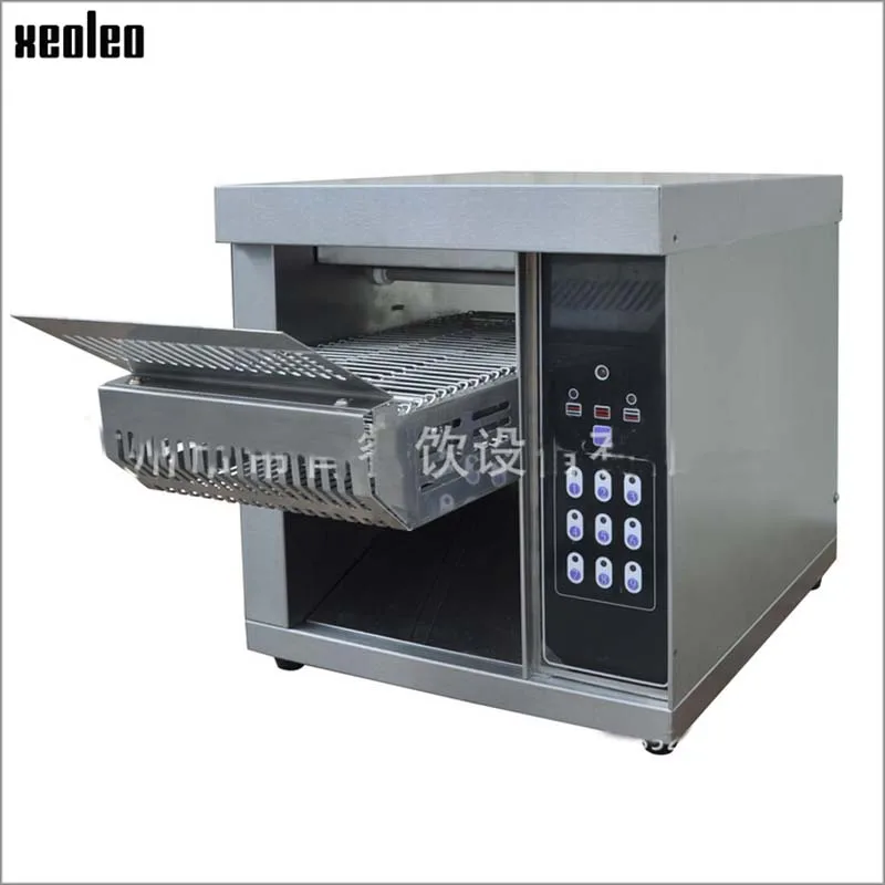 

XEOLEO Conveyor Toaster Oven Household Electric Toaster Digital Timer Control Toaster Oven for bun/bread/pizza/cookie 1800W