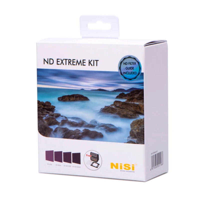 

NiSi Filters 100mm ND Extreme Kit ( ND8+ND64+ND1000+ND32000 ) 4 in 1 Neutral Density Filters Kit