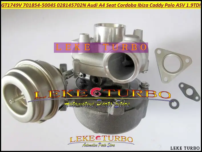 TURBO GT1749V 701854-5004S 70185 028145702N Turbocharger For Audi A4 Seat Cordoba Ibiza II Leon VW Caddy Polo ASV 1.9L TDI 88kw (2)