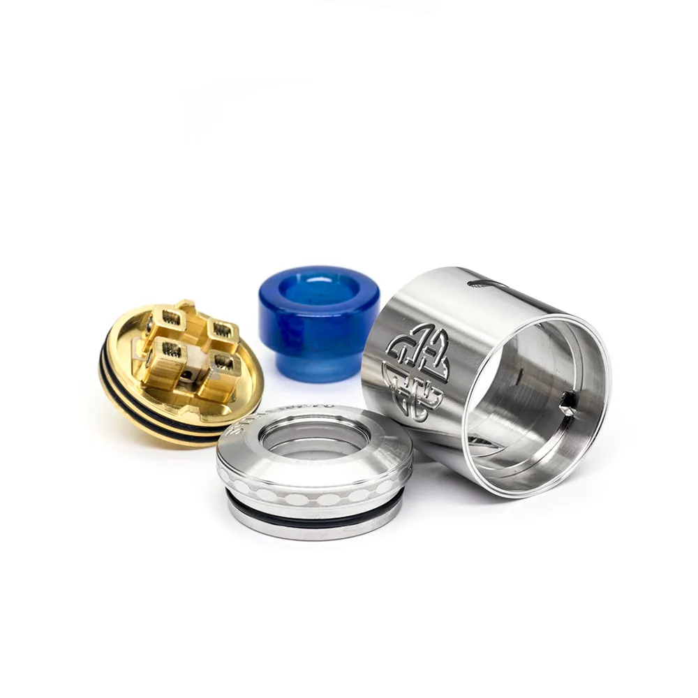 Распылитель Hellvape Aequitas RDA диаметром 24 мм электронная сигарета вейп бак с