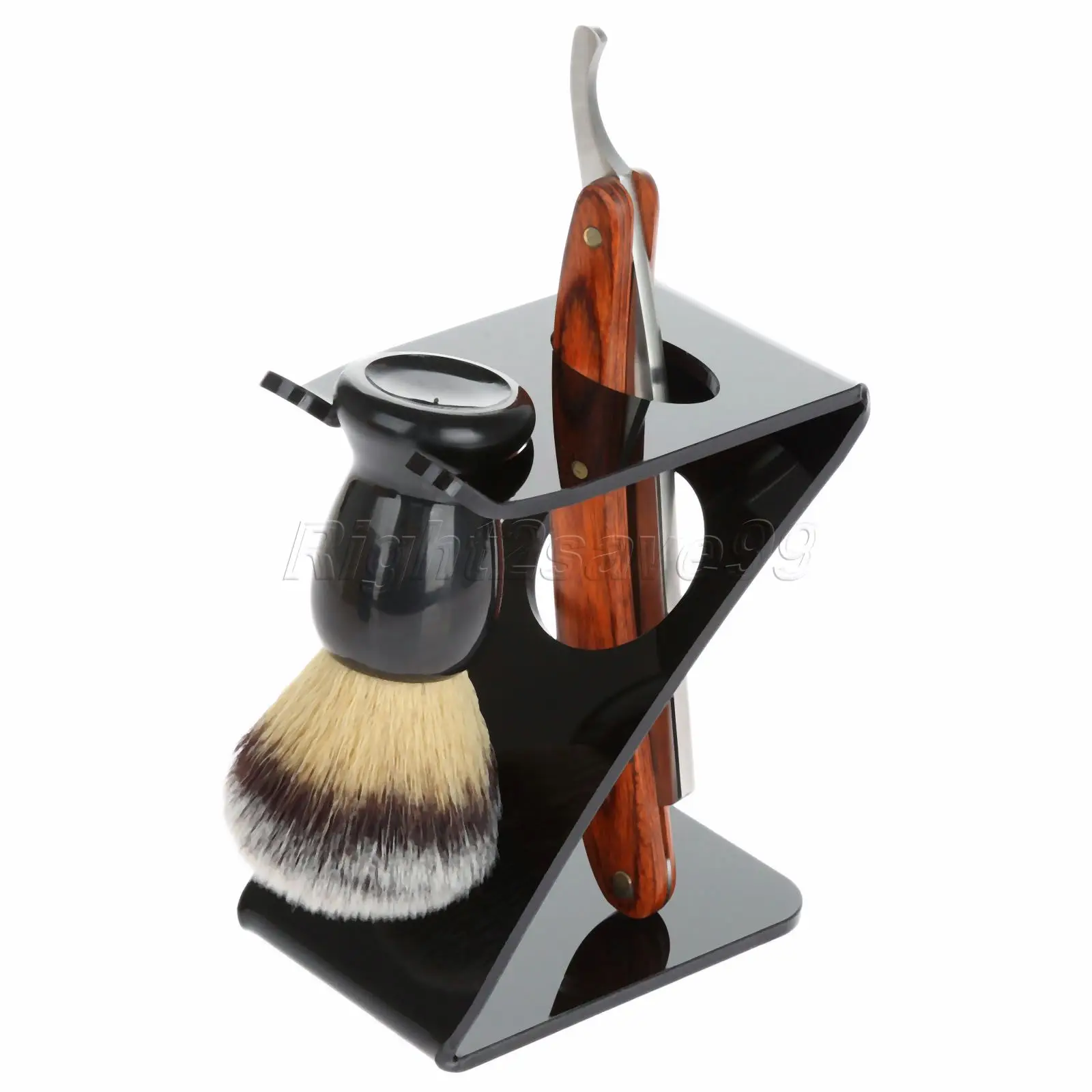 2017 New Arrive Shaving Brush Stainless Steel Barber Razor Folding