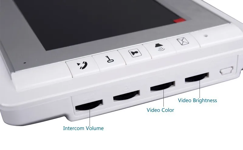 Бесплатная доставка проводной 7 "TFT видеодомофон домофон комплект + 1 RFID камера доступа + 2 монитора + 180 кг магнитный замок в наличии