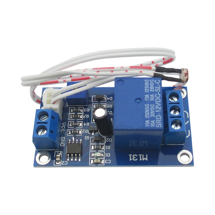 

1PC XH-M131 DC 12V Light Control Switch Photoresistor Relay Module Detection Sensor