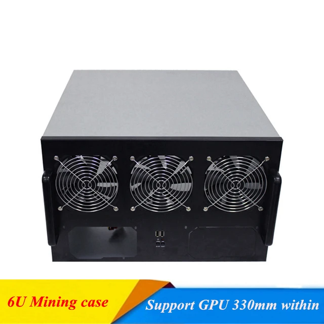 Best Price 6U Mining case GPU Riser Server Chassis Open Air USB Miner Frame rack ATX Dual Power Supply Bit Fit ETH BTC XMR 6 Video Card Best Price 6U Mining case GPU Riser Server Chassis Open Air USB Miner Frame rack ATX Dual Power Supply Bit Fit ETH BTC XMR 6 Video Card
