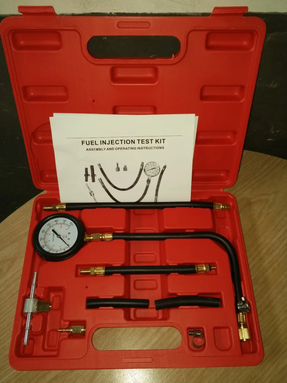 WINTOOLS FUEL INJECTION PRESSURE TEST KIT WT04A3022pressure test kit