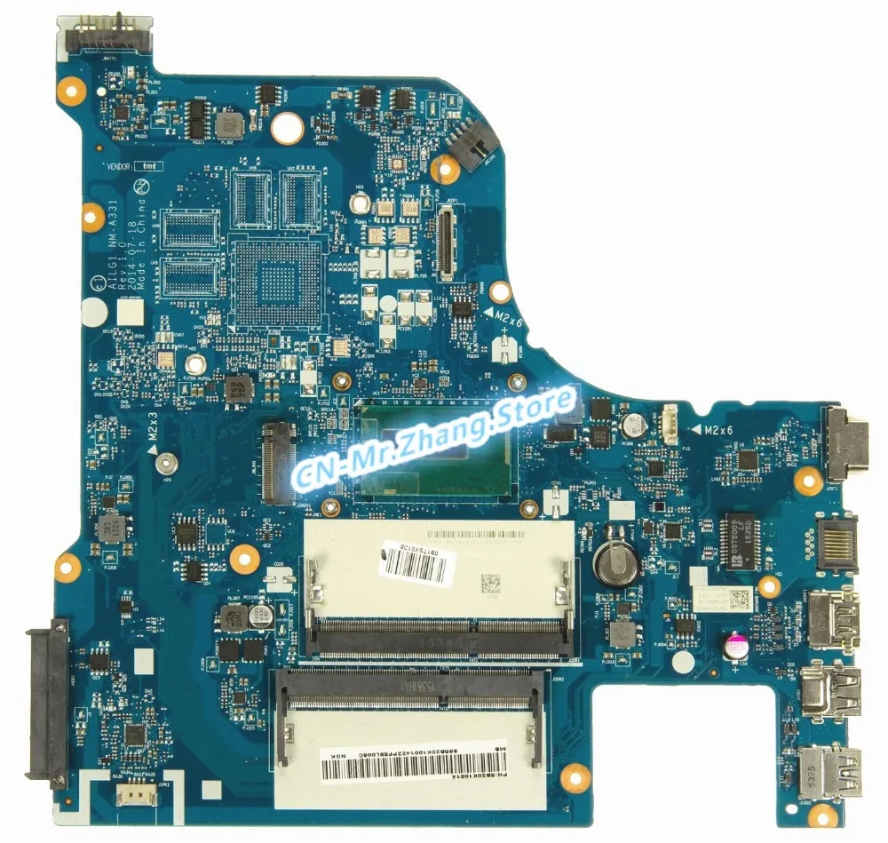 SHELI для lenovo G70-80 Материнская плата ноутбука с I5-5200U cpu AILGI NM-A331 DDR3