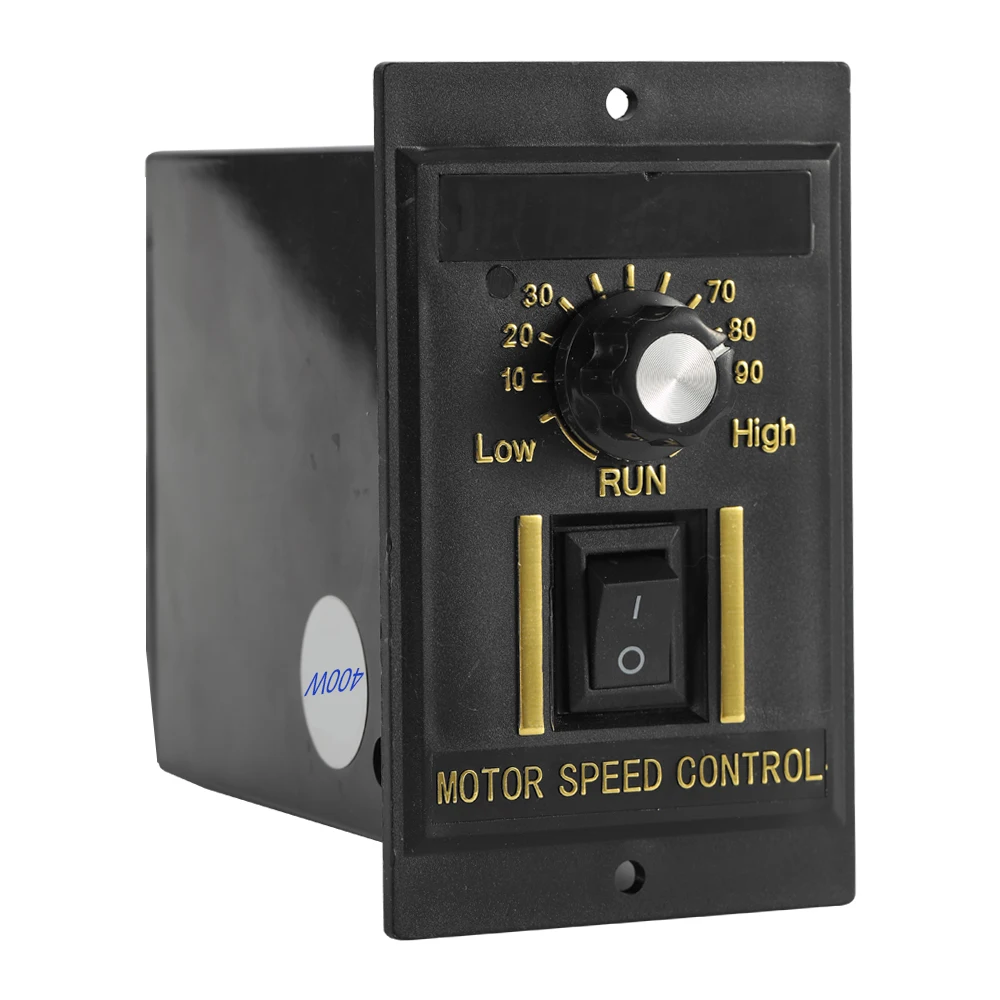 

400W AC220V 50/60Hz Pinpoint Digital Adjustable Regulator Forward Backward Speed Control Motor Speed Controller
