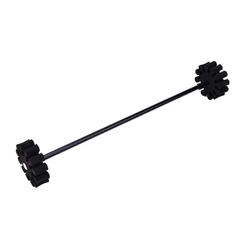 

12pcs Black Arrows Protection Fletching Arrow Bow Durable Outdoor Hunting Plastic Arrow Rack Holder Display Support