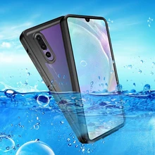 Для huawei P20 P30 Pro Чехол IP68 Подводный Водонепроницаемый Прозрачный чехол для телефона huawei P20 Lite плавательный Дайвинг защитный чехол