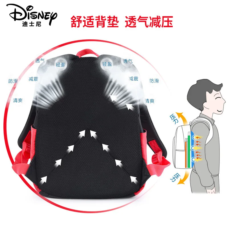 Disney 2019 Новый 3D и мультяшным принтом Микки Минни Детский рюкзак детские школьные