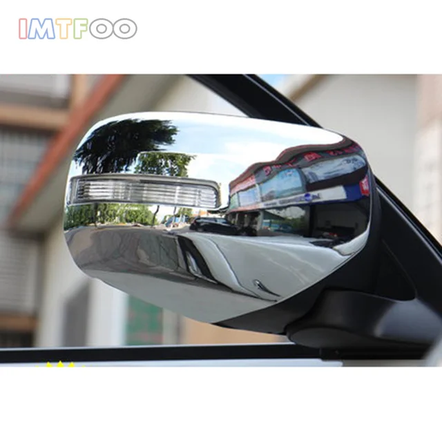 CAR SIDE VIEW MIRROR COVER CASES WING MIRROR FOR MITSUBISHI PAJERO