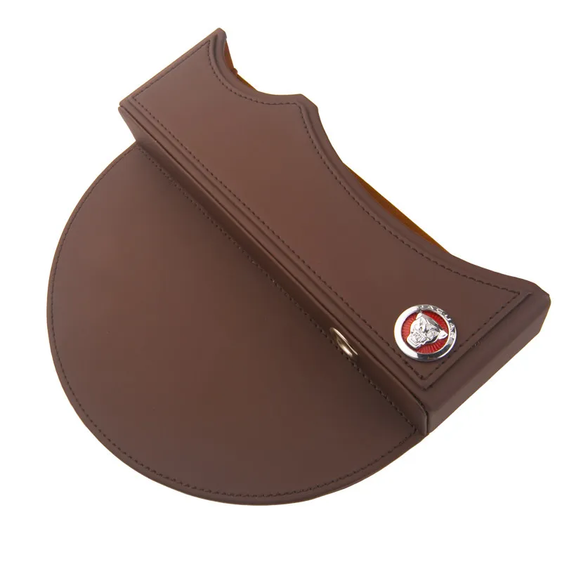 

E-FOUR Car Seat Crevice Storage Box Luxury Quality Cars Interior Accessories Leather Storage Bag Cars Stowing Tidying Organizer