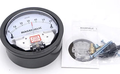 TE2000 Micro Differential Pressure Gauge High Precision Air Differentialvacuum Manometer Micro Measuring Range 0-60PA~0-30KPA