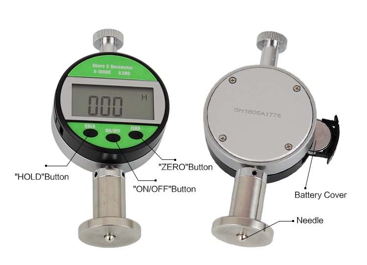 LX-C-Y, цифровой измеритель твердости, hardnometer, sclerometer, ЖК-экран