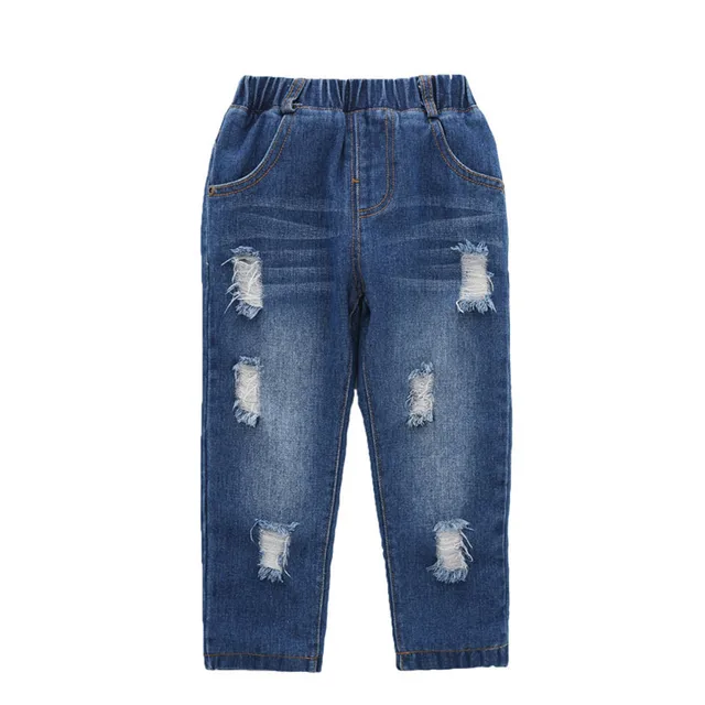Buy 1 6 y children toddler boys winter pants baby boy denim jeans warm trousers