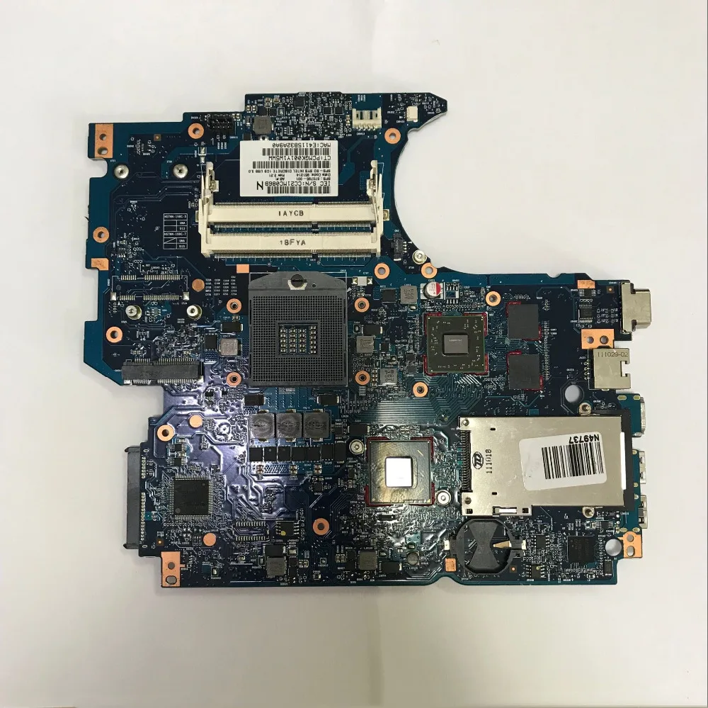 Материнская плата HM65 DDR3 для ноутбука 670795-001 4530s 4730s с видеокартой 1 Гб 100% полностью