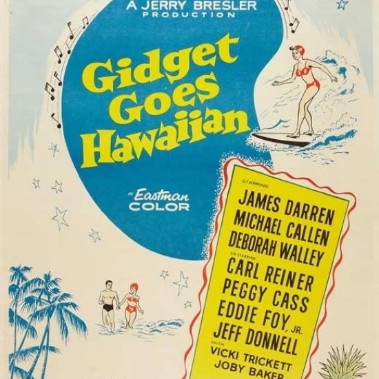 Gidget Goes Hawaiian Movie Poster (27 x 40)