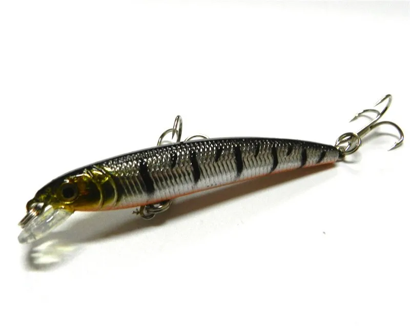 1x 7.5cm 5.6g Pike Fishing Lures Laser Surface Artificial Lure Bait Hard Plastic 3D Fish Eye Swimbait Winter Fishing Tackle  (7)