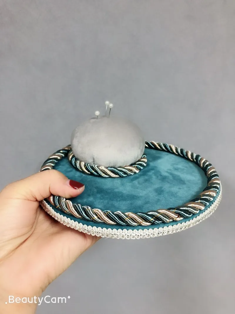 

In window edge first clothing textiles multi-function of French with bead diameter 16 cm disc needle inserted 7 cm