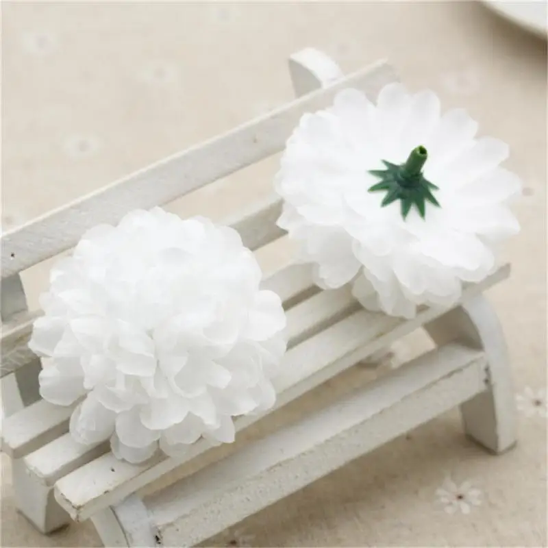 30pcs Artificial Flower Silk Clove Daisy Spherical Heads Bulk Home Wedding Decoration VWF1113