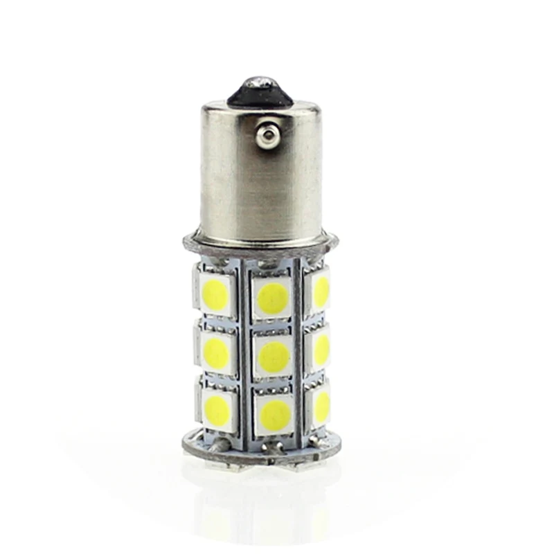 Светодиодный указатель поворота автомобиля P21W BA15s 1156 5050 SMD 27 2 шт. автомобильный