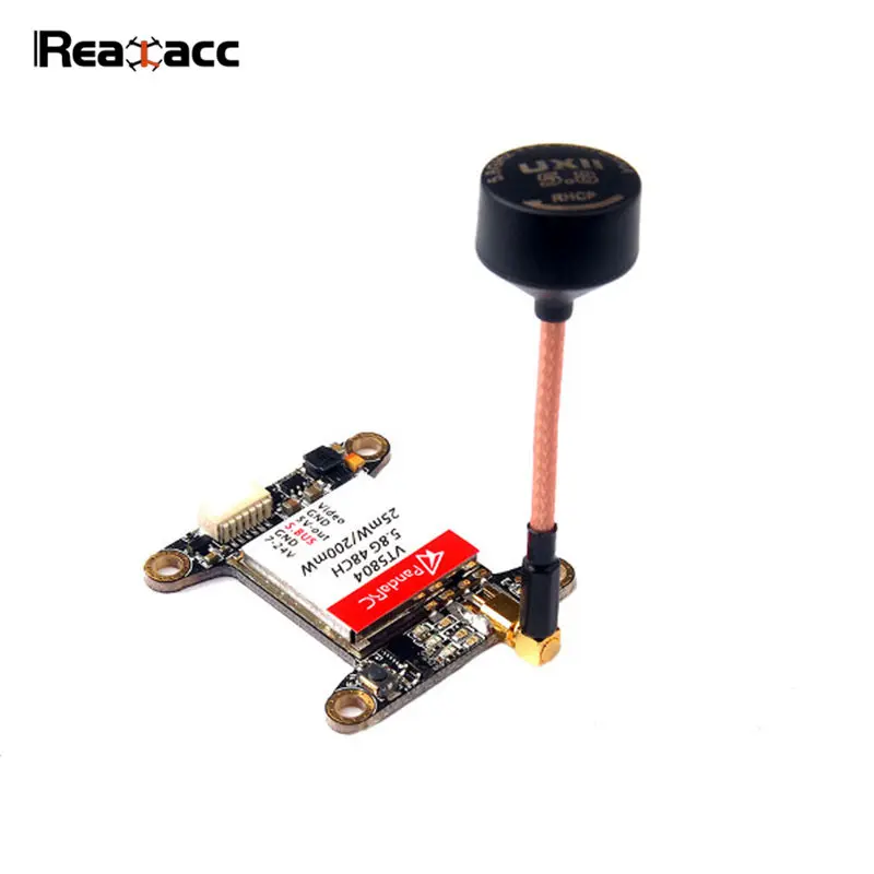 Realacc UXII 5,8G 1.6dBi MMCX-прямая/MMCX 90 градусов антенна RHCP FPV Для RC мультикоптера модели запасных частей