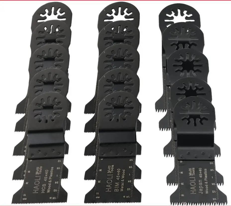 

15pc 45mm Oscillating MultiTool saw blade fit for most brands of multi-tool,FREE SHIPPING,wood cutting
