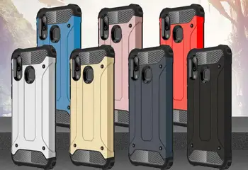 

For Samsung S10 5G S10e A6S A8S M10 M20 A10 A20 A30 A40 A50 A70 M30 A20E A60 Ironman Case Hard PC+TPU Shockproof Durable 80pcs