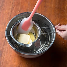 1 шт. 304 нержавеющая сталь двойные котельные горшки растопление шоколада горшок молочная чашка масло конфеты теплые принадлежности для приготовления кондитерских изделий