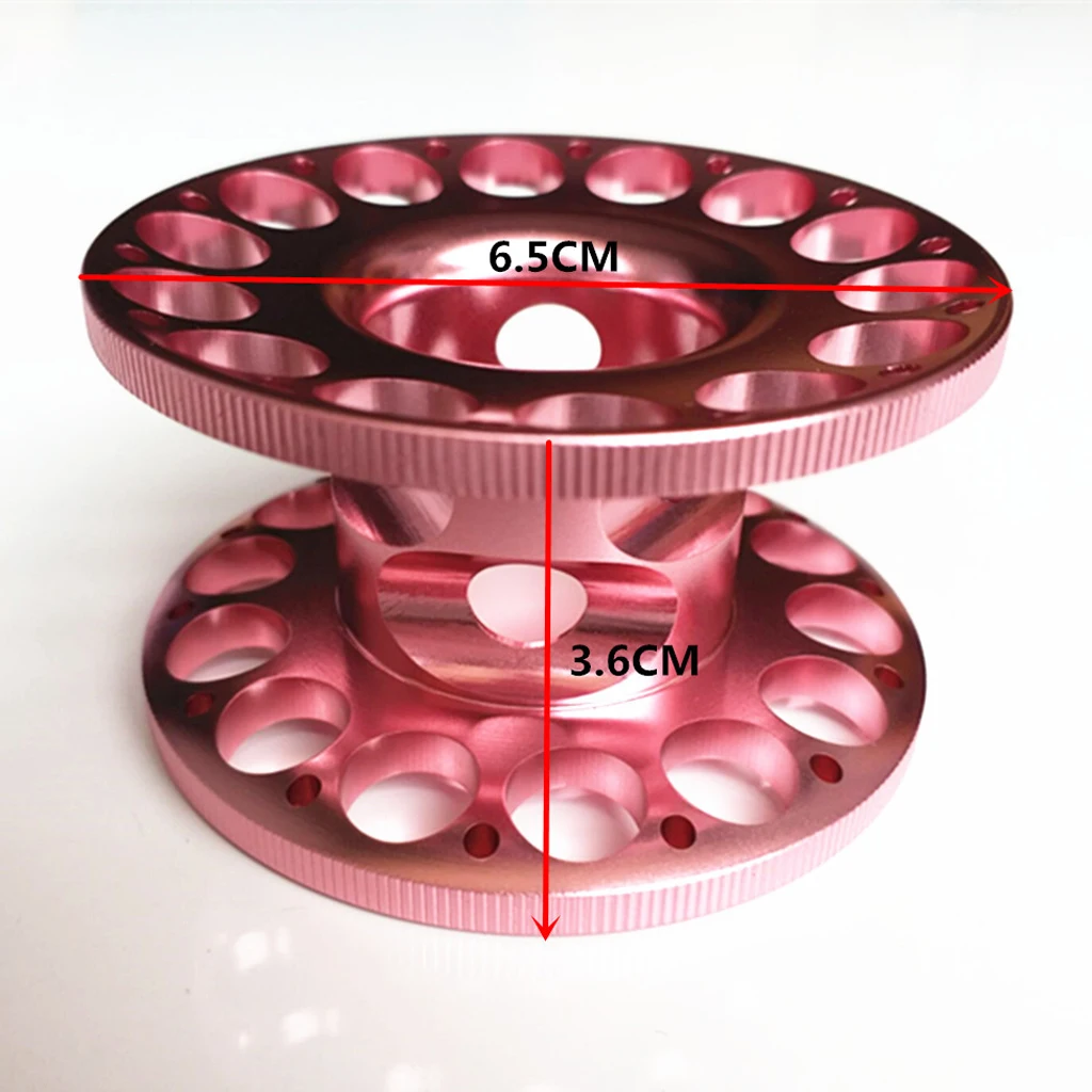 Lightweight 2 x Aluminum Alloy Scuba Diving Snorkeling Diver Finger Spool Dive Reel for Cave Diving Camping Climbing Equiptment