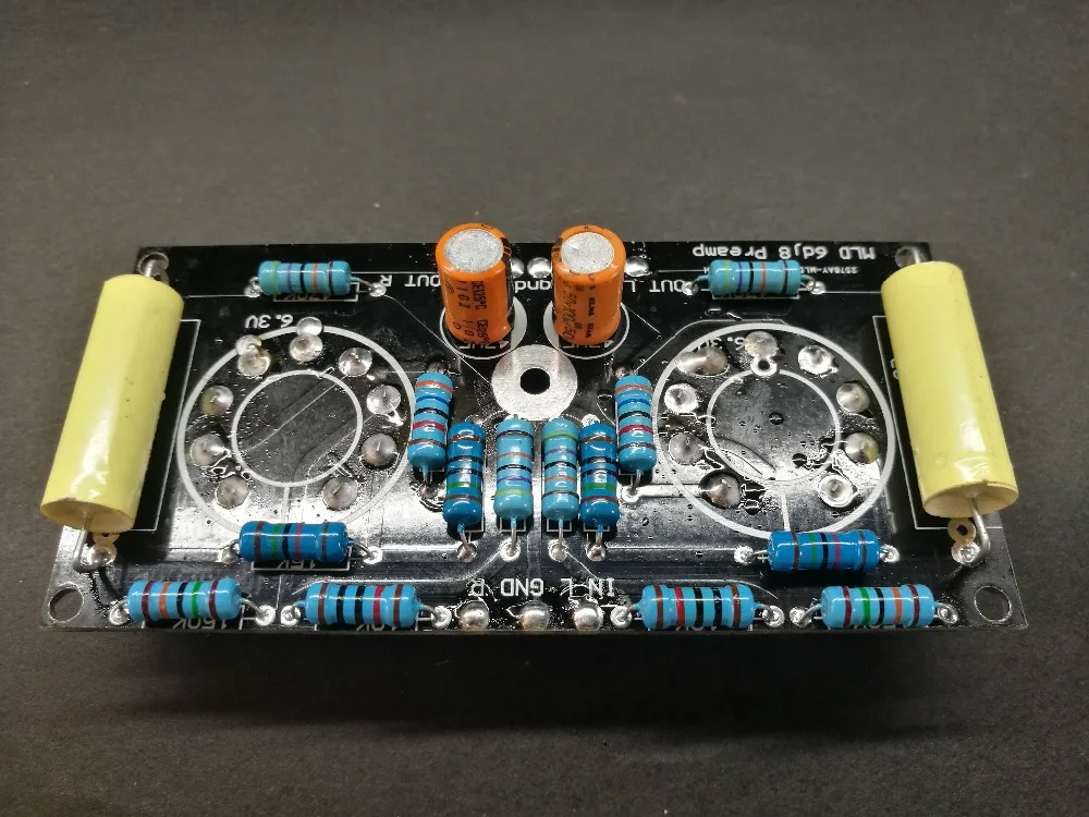 6DJ8/6N11/E88CC/6922 Tube Buffer Pre amplifier Preamp board DC 0 265V 0
