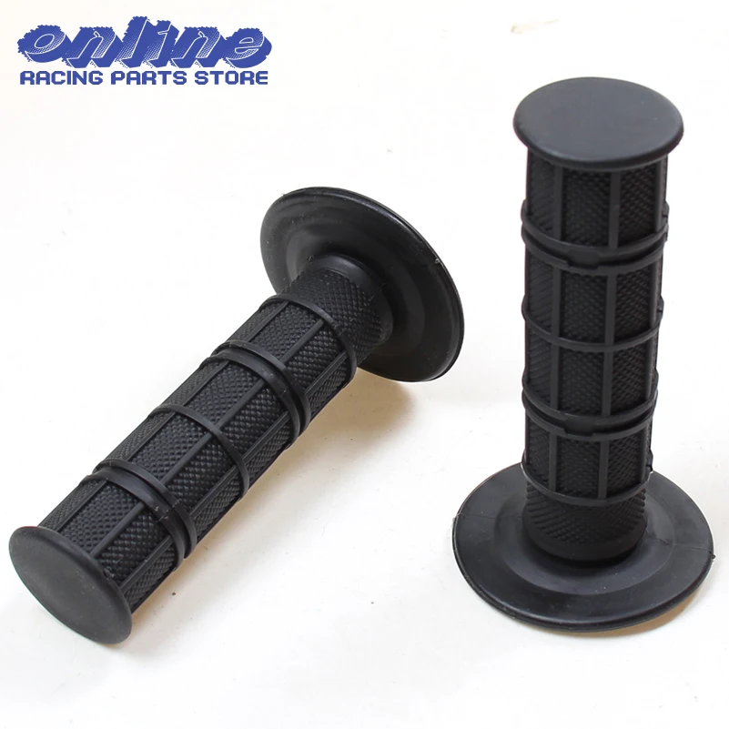 

Black MX Gel Rubber HandleBar Grip For CR CRF XR YZ WR TTR KX KLX KTM RMZ RMX RM TC TE FC FE ATV Enduro Motocross Dirt Pit Bike