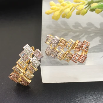 

Lanyika Fashion Jewelry Elegant Stylish Distinctive The Stone Steps Micro Plated Party Earrings Anniversary Daily Best Gift