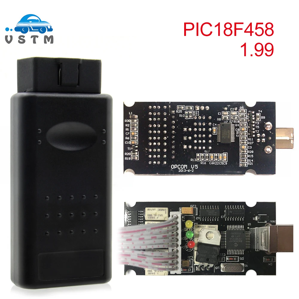 OPCOM V1.99 с PIC18F458 OP COM V1.59 FW OP-COM V1.59 V1.7 OPCOM V1.78 FW для Opel COM OPCOM OBD2 сканер диагностический инструмент